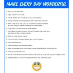 15 Actions to Make Every Day Wonderful John Safin ccbizadvisors.com